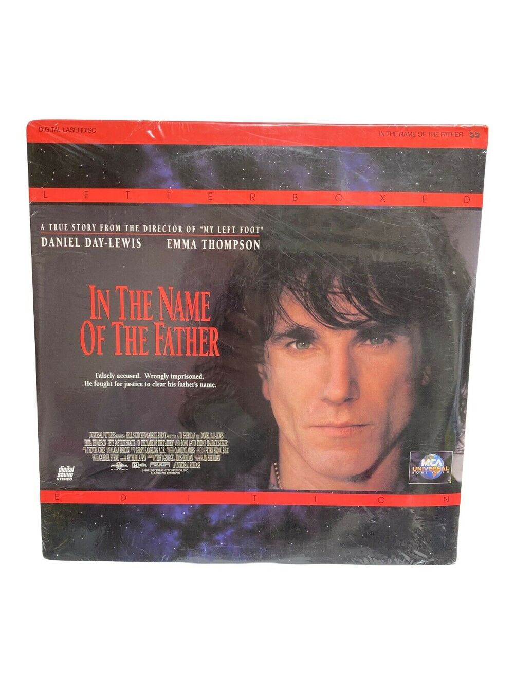 In the Name of the Father (Laserdisc, 1994) Vintage Movie Daniel Day Lewis